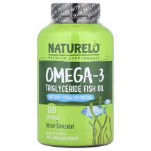 Omega-3 Triglyceride Fish Oil Омега 3 Naturelo