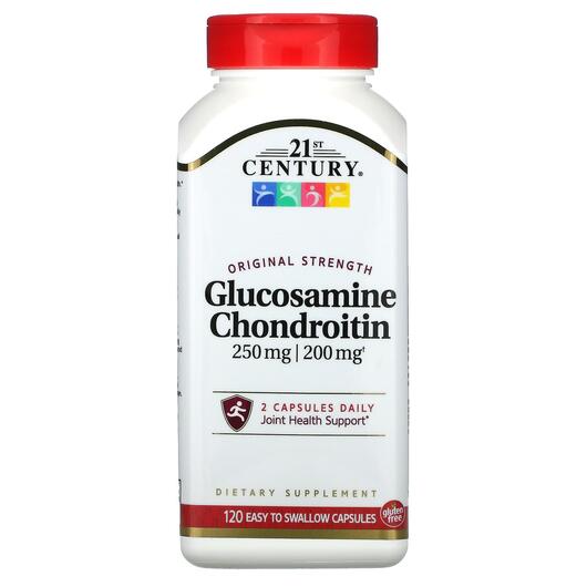 Основное фото товара Glucosamine Chondroitin 250 / 200, Глюкозамин Хондроитин, 120 кап