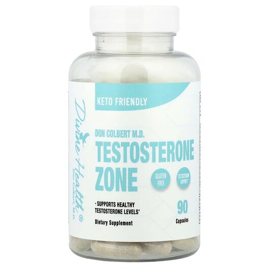 Основное фото товара Don Colbert M.D. Testosterone Zone, Тестостероновый бустер, 90 ка