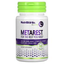 Підтримка сну Sleep MetaRest NutriBiotic 60 капсул
