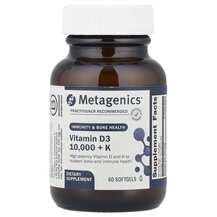 Вітаміни D3 K2 Vitamin D3 10000 + K Metagenics