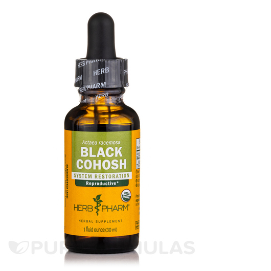 Основное фото товара Herb Pharm, Клопогон кистевидный, Black Cohosh, 30 мл