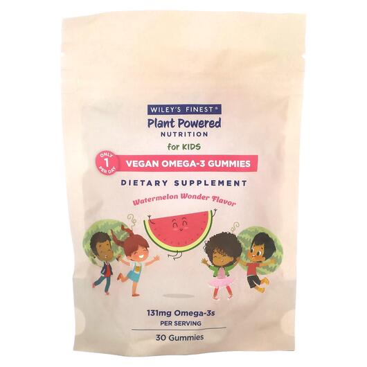 Основное фото товара Wiley's Finest, Омега 3, Omega-3 Gummies For Kids, 30 таблет