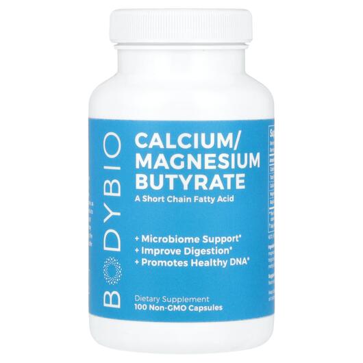 Основное фото товара Бутират Кальция Магния, Calcium/Magnesium Butyrate, 100 капсул