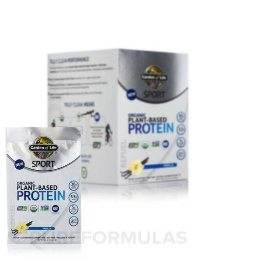 Основное фото товара Sport Organic Plant-Based Protein, Органический Протеин, 42 Grams