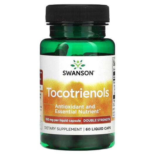 Основное фото товара Токотриенолы, Tocotrienols Double Strength 100 mg, 60 Liquid Caps