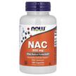 NOW, N-ацетилцистеин, NAC 600 mg, 100 капсул