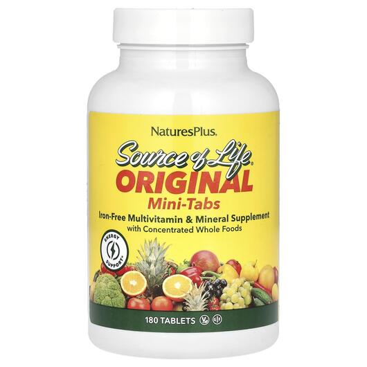 Основное фото товара Source of Life Multi-Vitamin & Mineral Supplement, Железо, 18