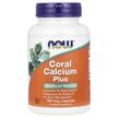 NOW, Коралловый Кальций, Coral Calcium Plus, 100 капсул