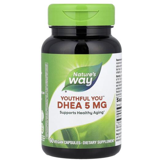 Основное фото товара Дегидроэпиандростерон 5 мг, Youthful You DHEA 5 mg, 60 капсул