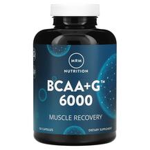 BCAA+G БЦАА 6000 MRM 150 капсул