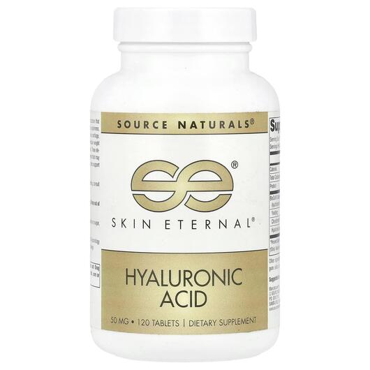 Основное фото товара Skin Eternal Hyaluronic Acid 50, Гиалуроновая кислота, 120 таблет