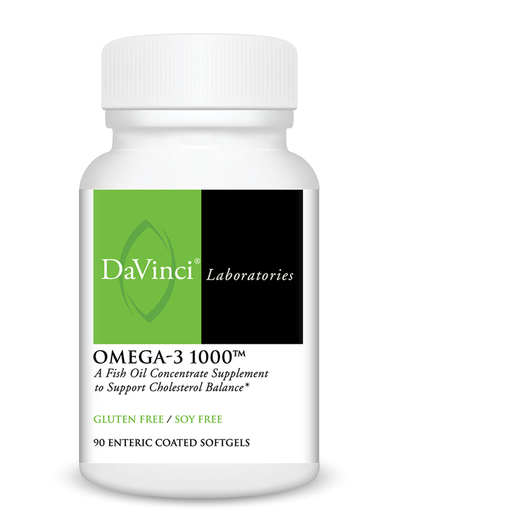 Основное фото товара DaVinci Laboratories, Омега 3, Omega-3 1000, 90 капсул