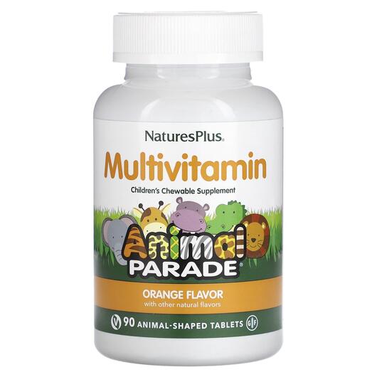 Основное фото товара Animal Parade Children's Chewable, Витамины для детей, 90 та
