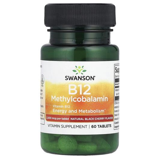 Основное фото товара Витамин B12 Метилкобаламин, B12 Methylcobalamin, 60 таблеток