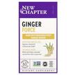 Фото товара New Chapter, Корень Имбиря, Ginger Force, 60 капсул
