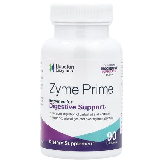 Основное фото товара Houston Enzymes, Ферменты, Zyme Prime, 90 капсул