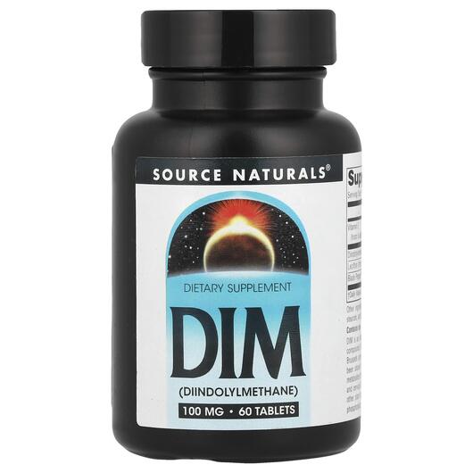 Основное фото товара DIM Diindolylmethane 100 mg, DIM Дииндолилметан 100 мг, 60 таблет