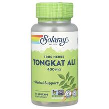 Tongkat Ali Тонгкат Али 400 мг Solaray 60 капсул
