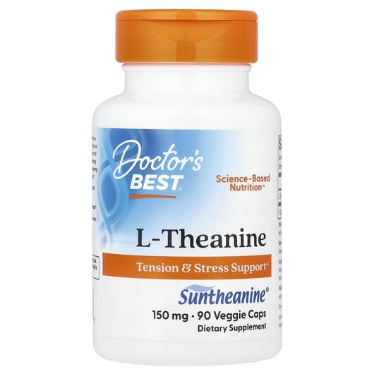 Основное фото товара L-Теанин с СанТеанином 150 мг, L-Theanine 150 mg, 90 капсул