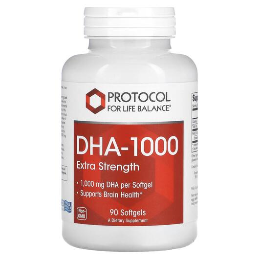 Основное фото товара Protocol for Life Balance, ДГК, DHA-1000, 90 капсул