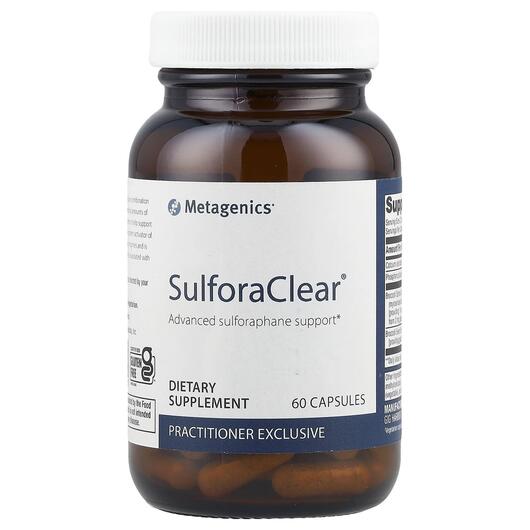 Основное фото товара Metagenics, Суперфуд, SulforaClear, 60 капсул