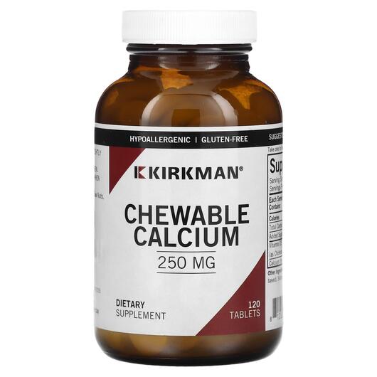 Основное фото товара Calcium 250 mg with Vitamin D-3, Кальций с витамином D3, 120 табл