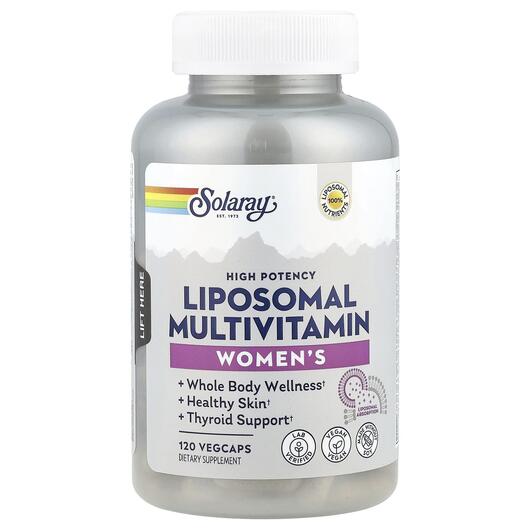 Основное фото товара Мультивитамины для женщин, Women's Liposomal Multi, 120 капс