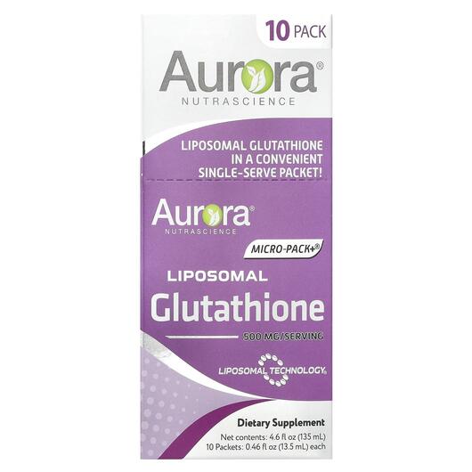 Основное фото товара Липосомальный Глутатион, Micro-Pack+ Liposomal Glutathione, 10 шт