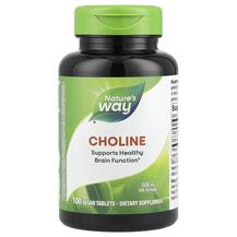Choline 500 mg Холин 500 мг Nature's Way