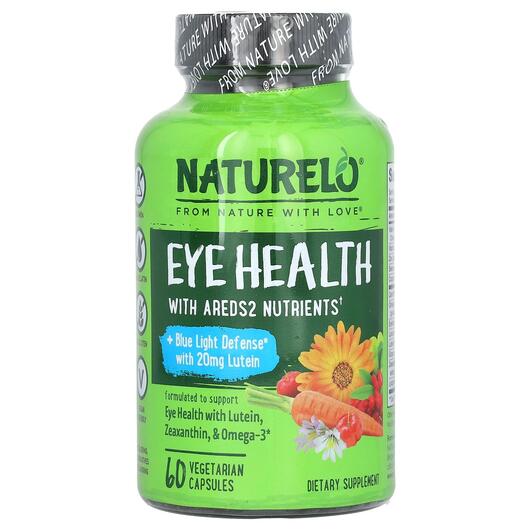 Основное фото товара Naturelo, Поддержка здоровья зрения, Eye Health, 60 капсул