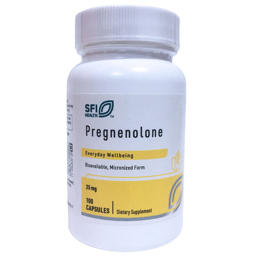 Основное фото товара Klaire Labs, Прегненолон, Pregnenolone 25 mg, 100 капсул