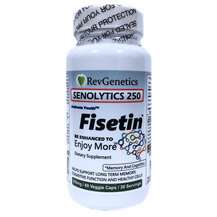 Фізетин Senolytics 250 Fisetin Revgenetics 60 капсул Фізетин Senolytics 250 Fisetin Revgenetics 60 капсул