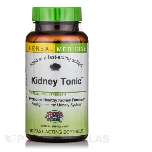 Основное фото товара Поддержка почек, Kidney Tonic, 60 Fast-Acting Softgels