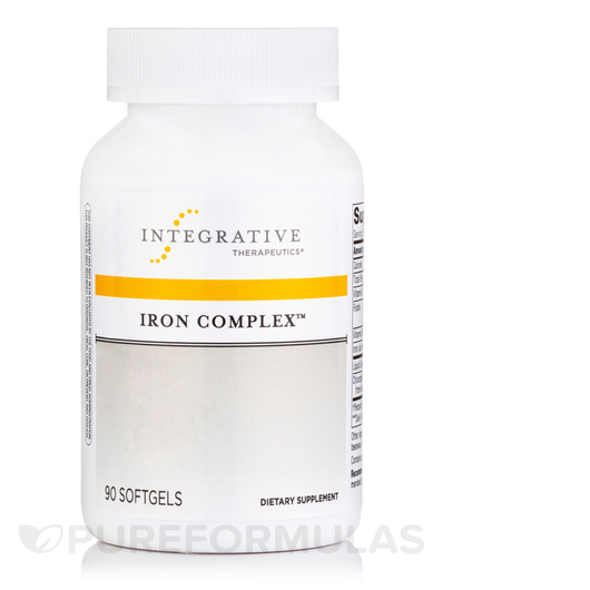 Основное фото товара Integrative Therapeutics, Железо, Iron Complex, 90 капсул