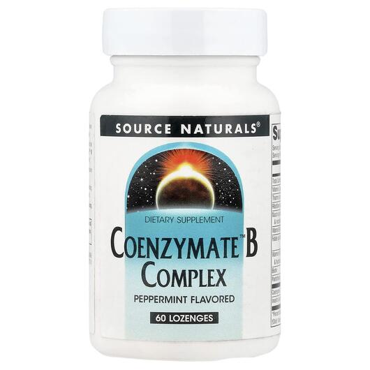 Основное фото товара Coenzymate B Complex Peppermint Flavored Sublingual, B-комплекс, 