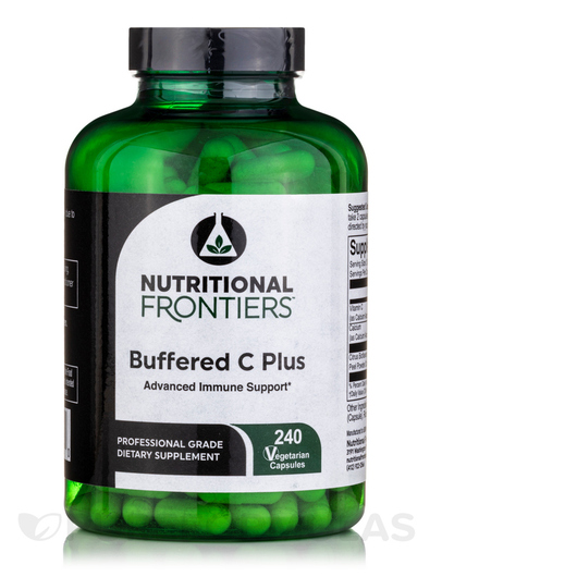 Основное фото товара Nutritional Frontiers, Витамин C, Buffered C Plus, 240 капсул