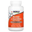Фото товару NOW, Acetyl-L-Carnitine, Ацетил-L-карнітин в порошку, 85 г