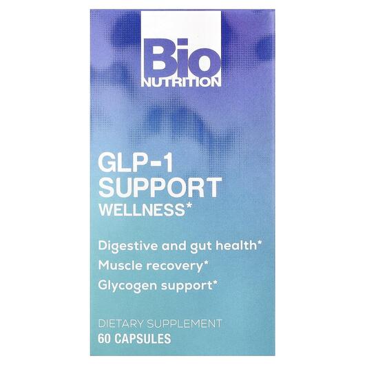 Основное фото товара Bio Nutrition, Жиросжигатели, GLP-1 Support Wellness, 60 капсул
