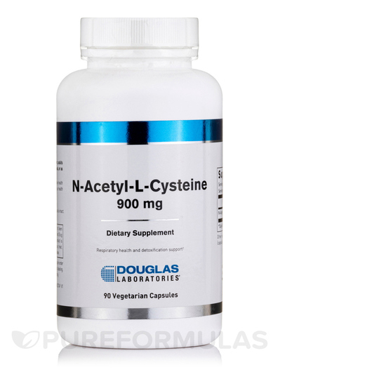 Основне фото товара N-Acetyl-L-Cysteine 900 mg, N-ацетилцистеїн, 90 капсул
