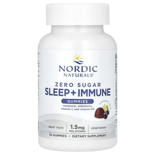 Основное фото товара Поддержка сна, Sleep + Immune Gummies, 30 таблеток