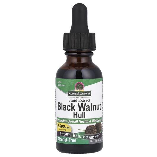 Основное фото товара Nature's Answer, Черный Орех, Black Walnut Hull, 30 мл