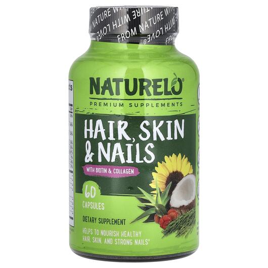 Основное фото товара Hair Skin & Nails With Biotin & Collagen, Кожа ногти воло