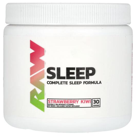 Основное фото товара Raw Nutrition, Поддержка сна, Sleep Strawberry Kiwi, 150 г