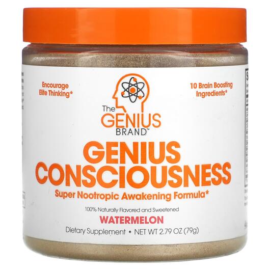 Основное фото товара Поддержка мозга, Genius Consciousness Watermelon, 79 г