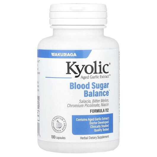 Основне фото товара Blood Sugar Balance Formula 112, Підтримка рівня цукру, 100 капсу