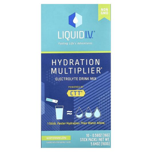 Основное фото товара Liquid I.V., Электролиты, Hydration Multiplier, 10 шт