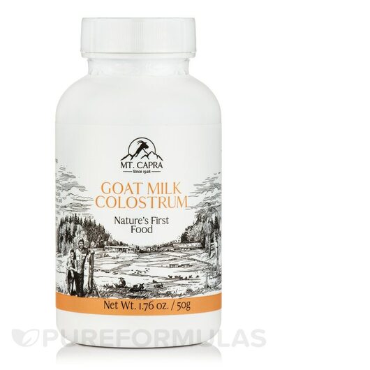 Основне фото товара Mt. Capra, Goat Milk Colostrum, Колострум, 50 г