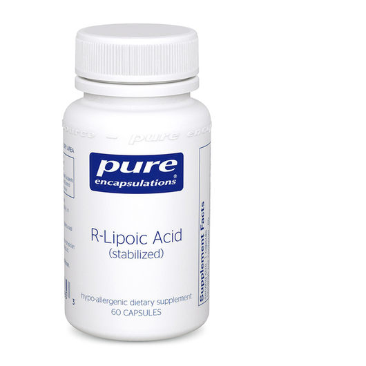 Основное фото товара R-Липоевая кислота, R-Lipoic Acid Stabilized, 60 капсул