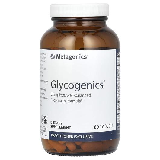Основное фото товара Metagenics, B-комплекс, Glycogenics, 180 таблеток